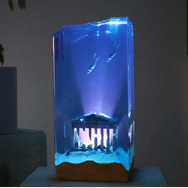 Resin Art And Wood - NUEVAS Decoraciones Artísticas Marinas para el