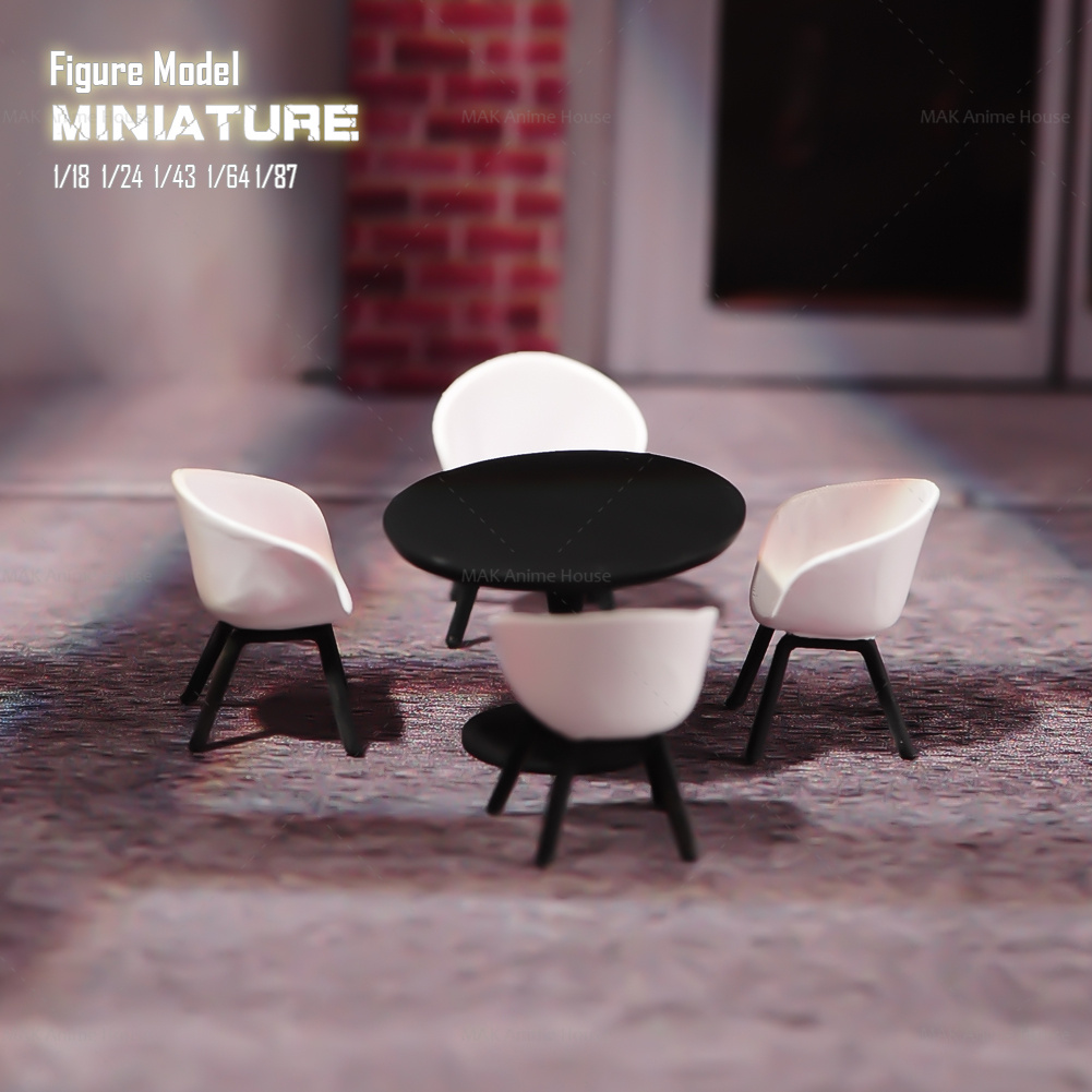 Resin Art Coffee Table - Figuras en miniatura 1/87 1/64 1/43