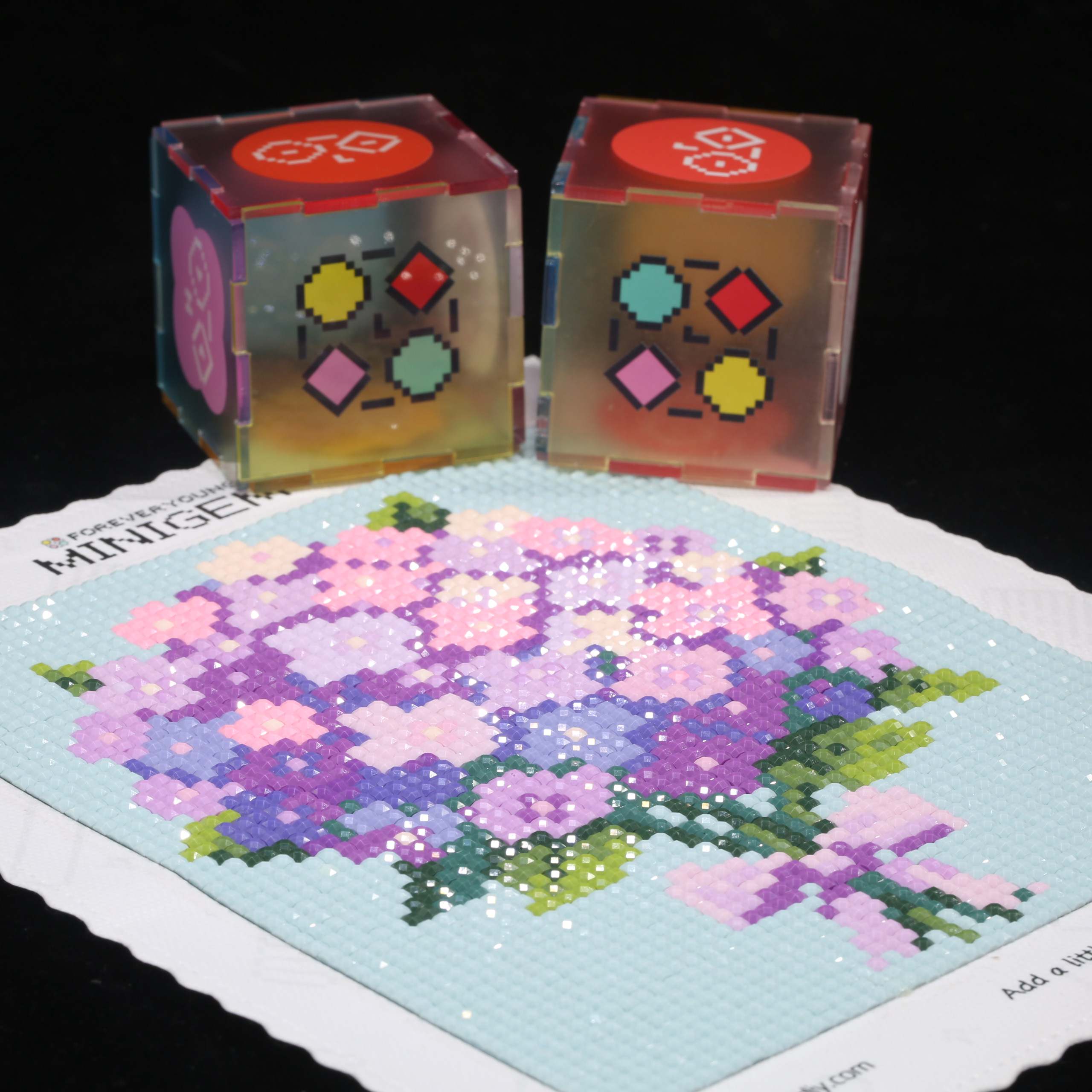 Resin Art Purple - Minigem ® Kit de pintura de