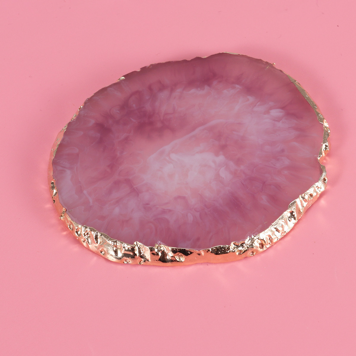 Resin Art Purple - Paleta Redonda Profesional de Resina Morada