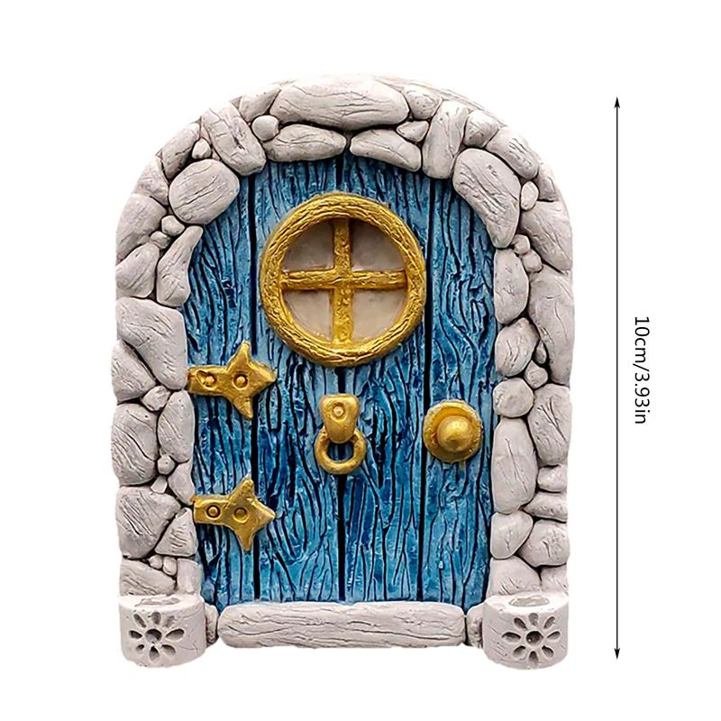 Resin Art And Wood - Puerta de Hadas para Jardín en
