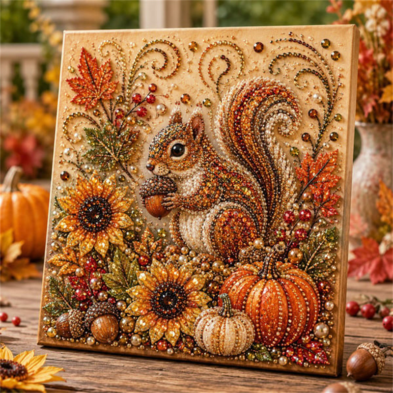 Resin Art Flower - Kit de Pintura de Diamantes de