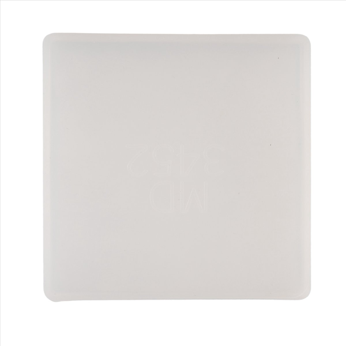 Coaster Mold Square - feelfeel Paquete de 4 Moldes de