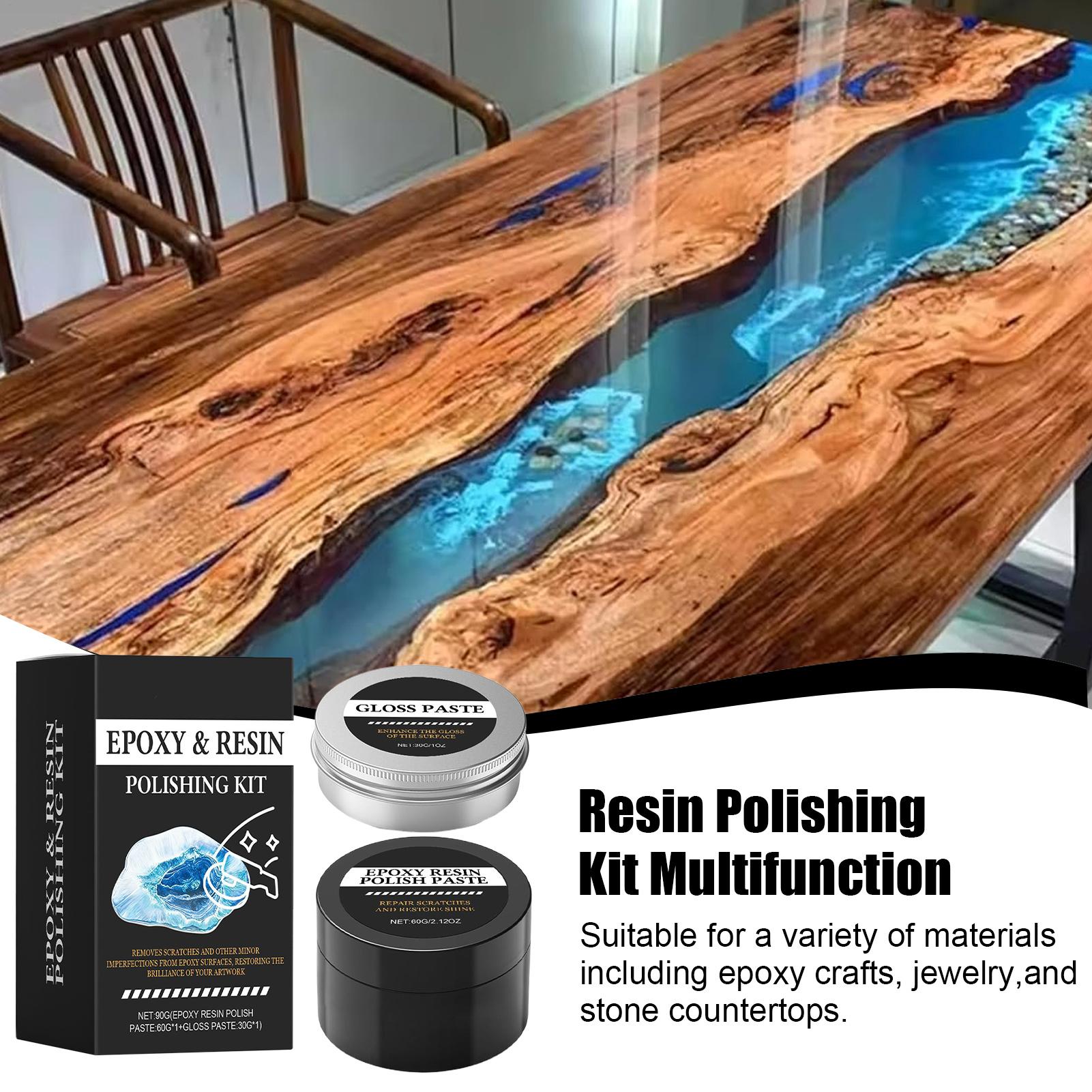 Resin Art Kit - Kit de Pulido de Resina Epoxi