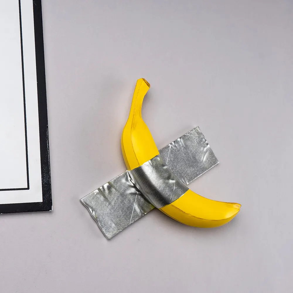 Resin Art Sculptures - Cinta de resina escultura de plátano