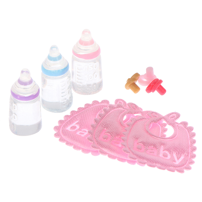 Resin Art Bottle - Casa de muñecas en miniatura para