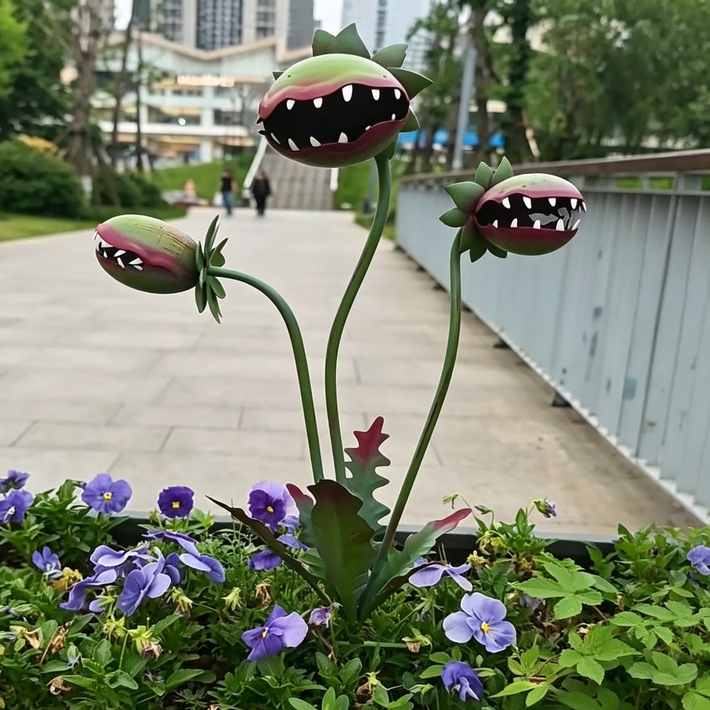 Resin Art Sculptures - Estaca Decorativa de Jardín con Forma