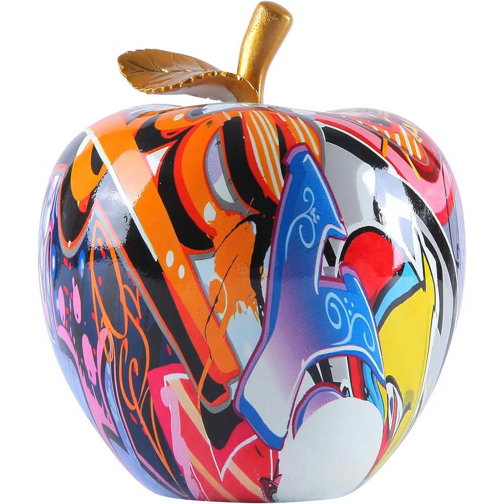 Resin Art Coffee Table - Estatua abstracta de arte graffiti, figuras