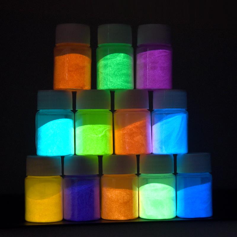 Resin Art Bottle - 20g/botella de polvo luminoso, pigmento de