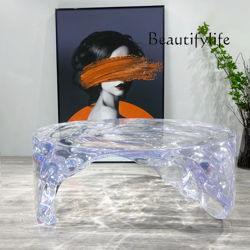 Mesa de centro de resina de fo - Resin Art Coffee Table reseña y precio