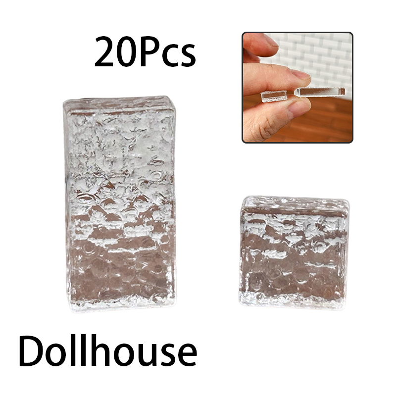 Mini ladrillos transparentes p - Resin Art Toys reseña y precio
