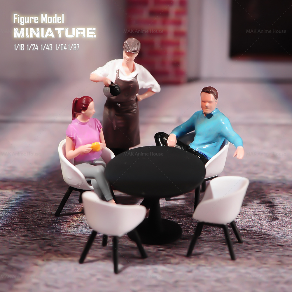 Figuras en miniatura 1/87 1/64 - Resin Art Coffee Table reseña y precio