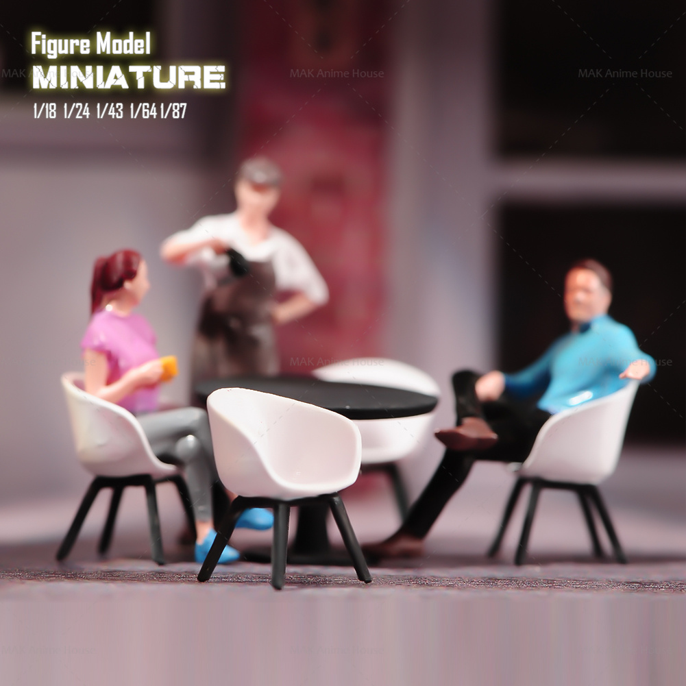 Figuras en miniatura 1/87 1/64 - Resin Art Coffee Table reseña y precio