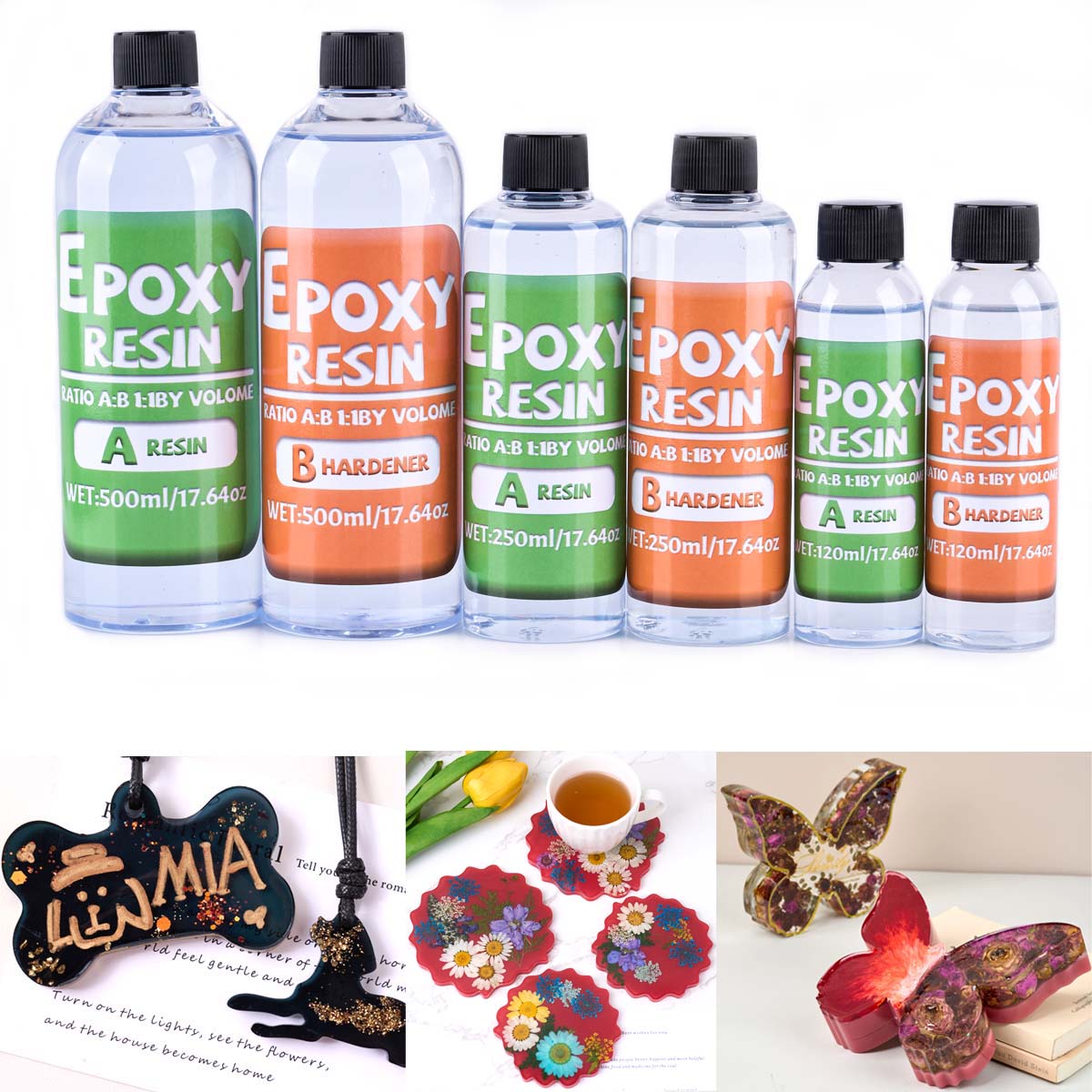 Kit de resina Epoxy con relaci - Resin Art And Jewelry reseña y precio