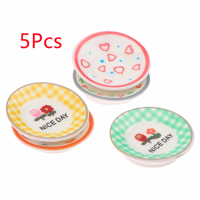 Mini platos para casa de muñec - Resin Art Toys reseña y precio