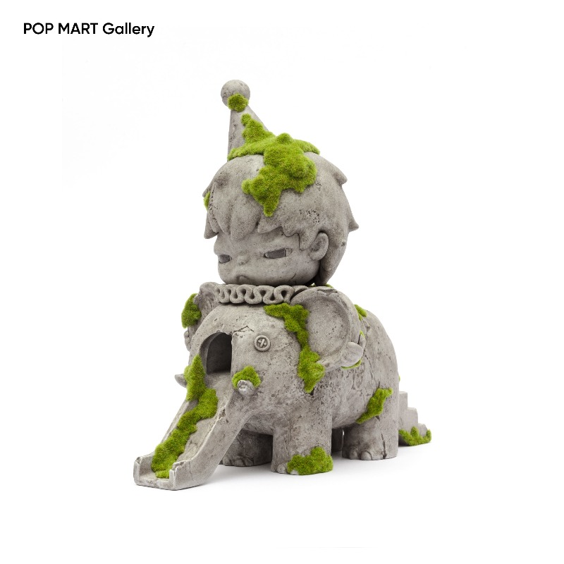 POP MART Hirono Elephant Slide - Resin Art Sculptures reseña y precio