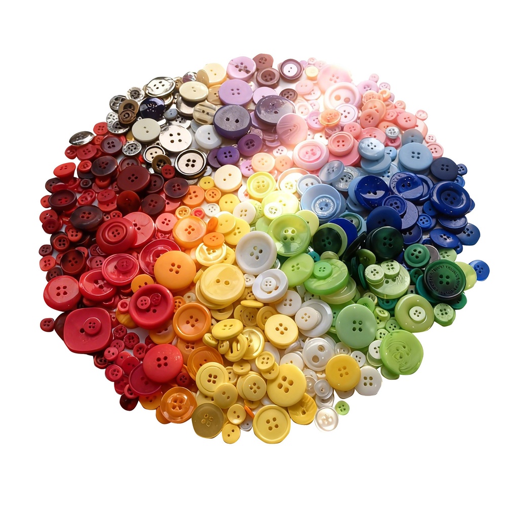 Botones Redondos de Resina par - Resin Art Using Flowers reseña y precio