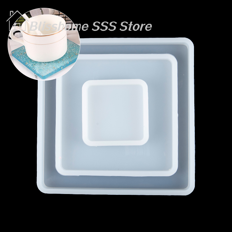 【S】Moldes cuadrados de silicon - Coaster Mold Square reseña y precio