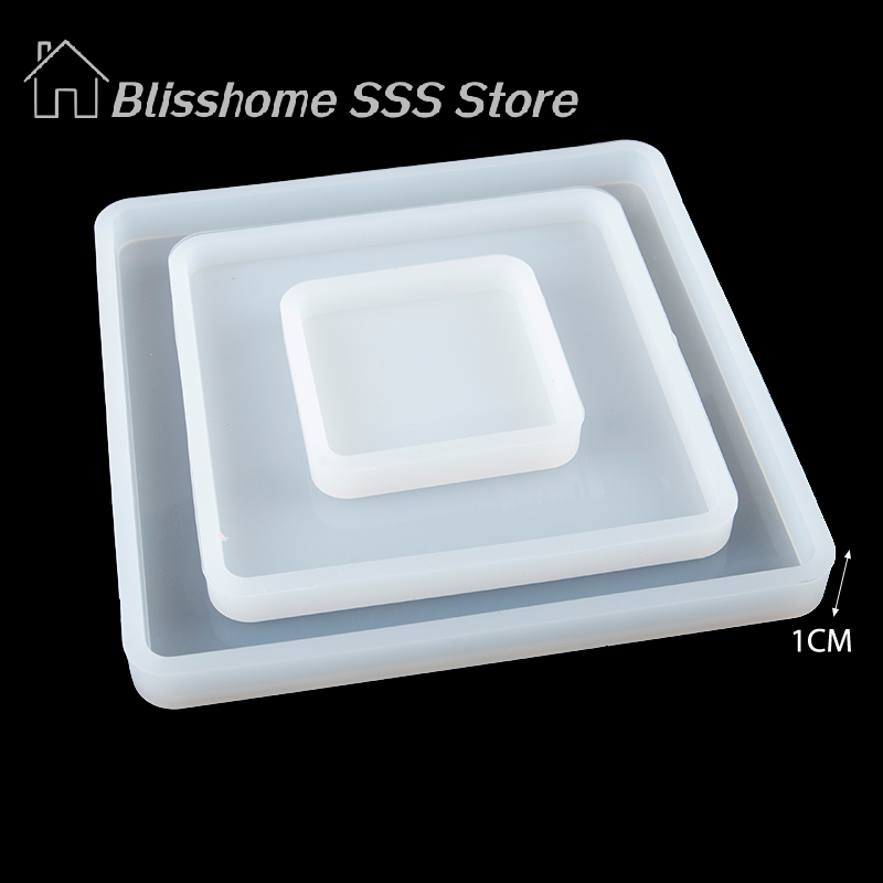 【S】Moldes cuadrados de silicon - Coaster Mold Square reseña y precio