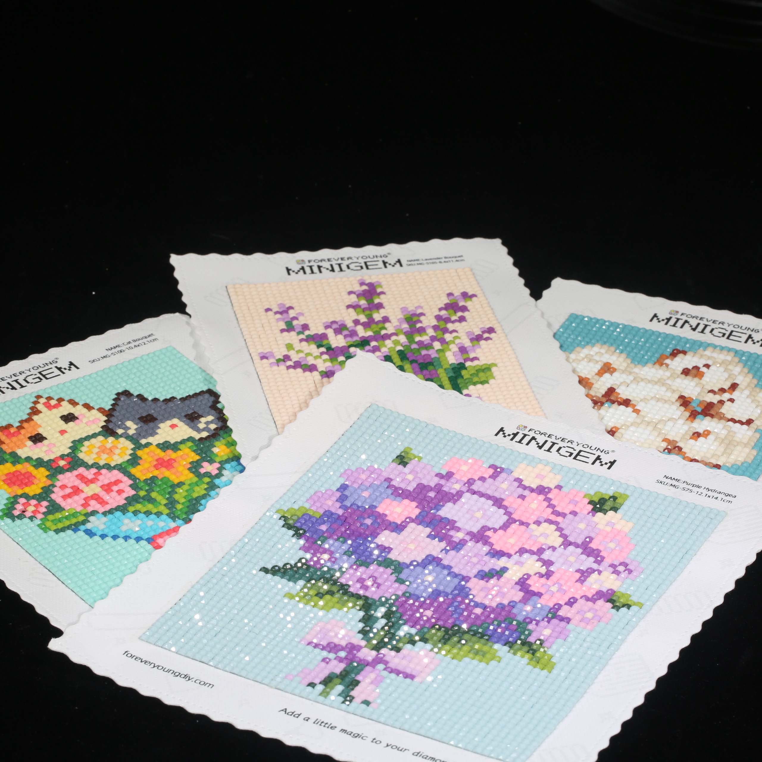 Minigem ®   Kit de pintura de  - Resin Art Purple reseña y precio