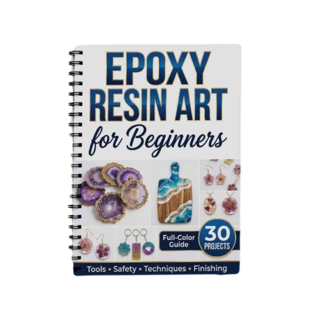 Manual ilustrado paso a paso d - Resin Art Guide Free reseña y precio