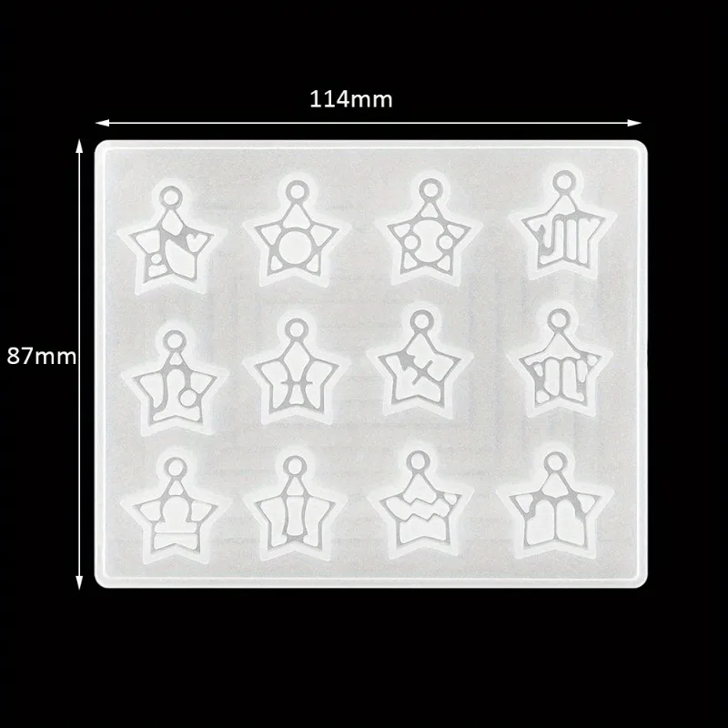 12 moldes de resina de constel - Resin Art Acrylic reseña y precio