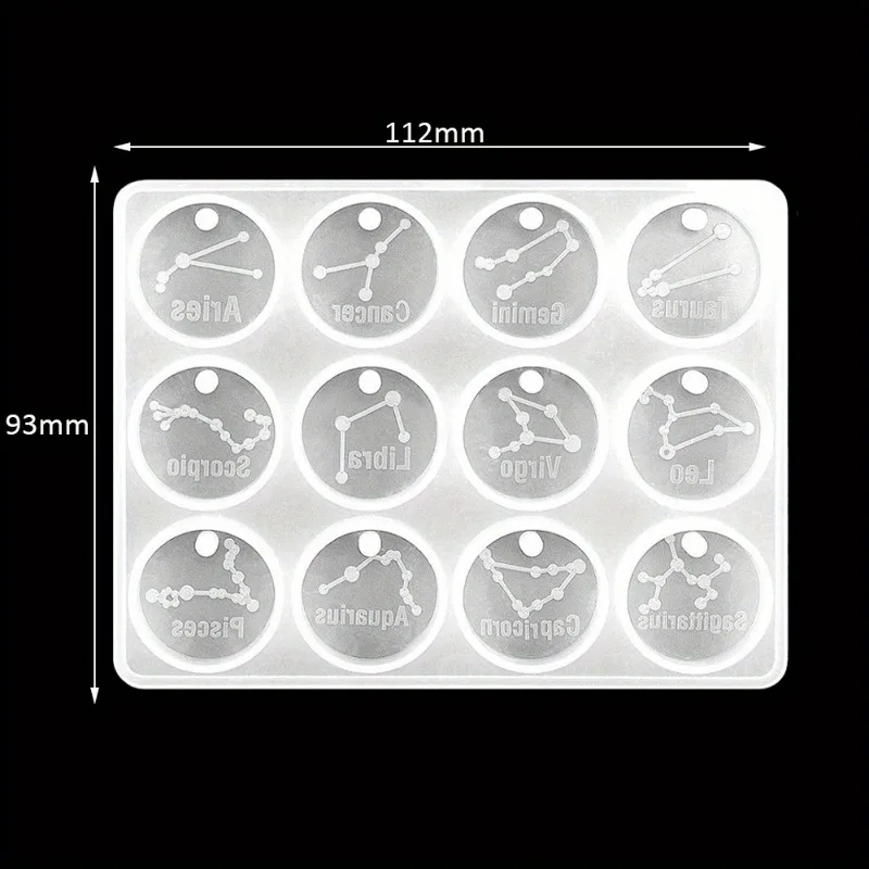 12 moldes de resina de constel - Resin Art Acrylic reseña y precio