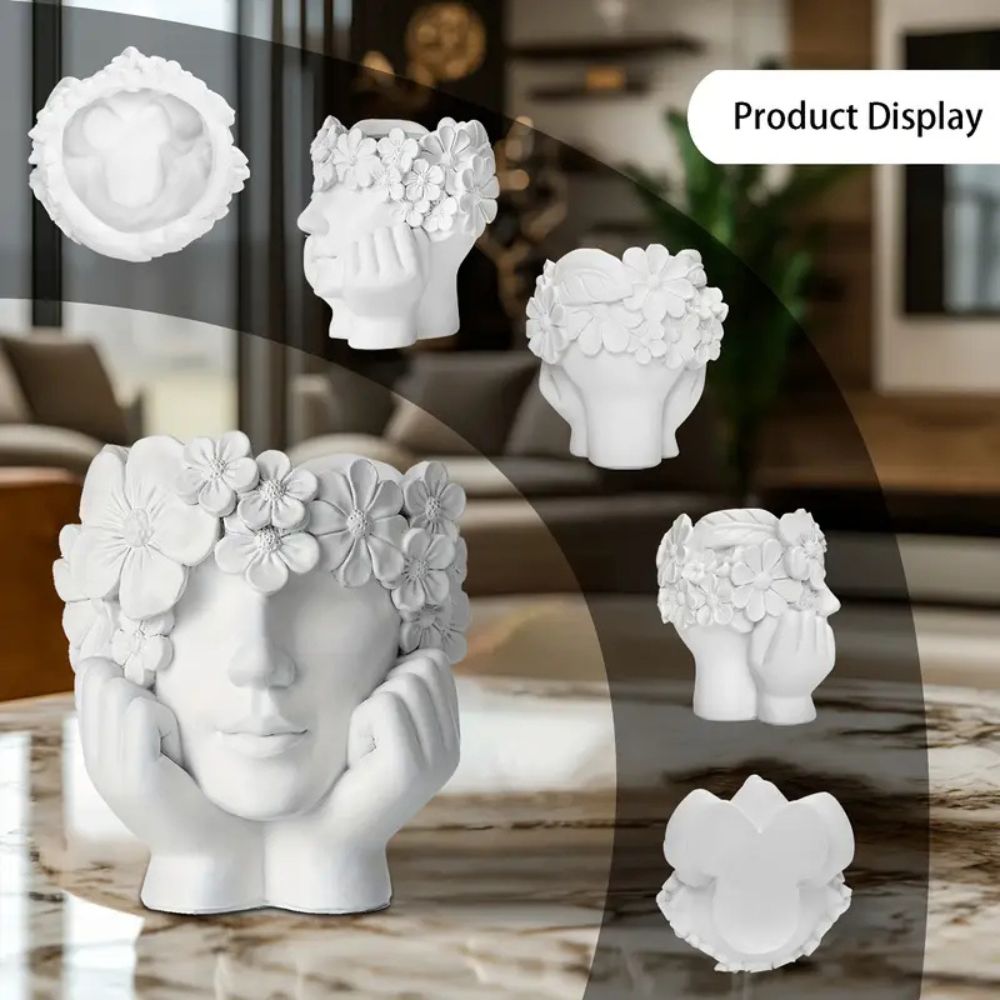 1 pieza de macetas creativas d - Resin Art Using Flowers reseña y precio