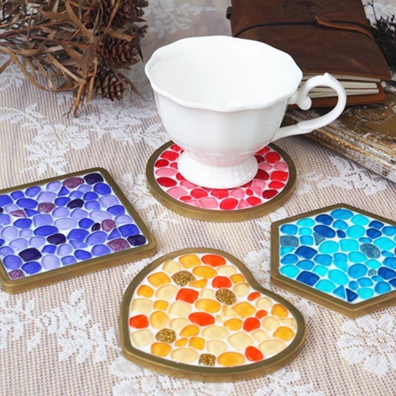 Moldes silicona resina moldes  - Coaster Mold Square reseña y precio