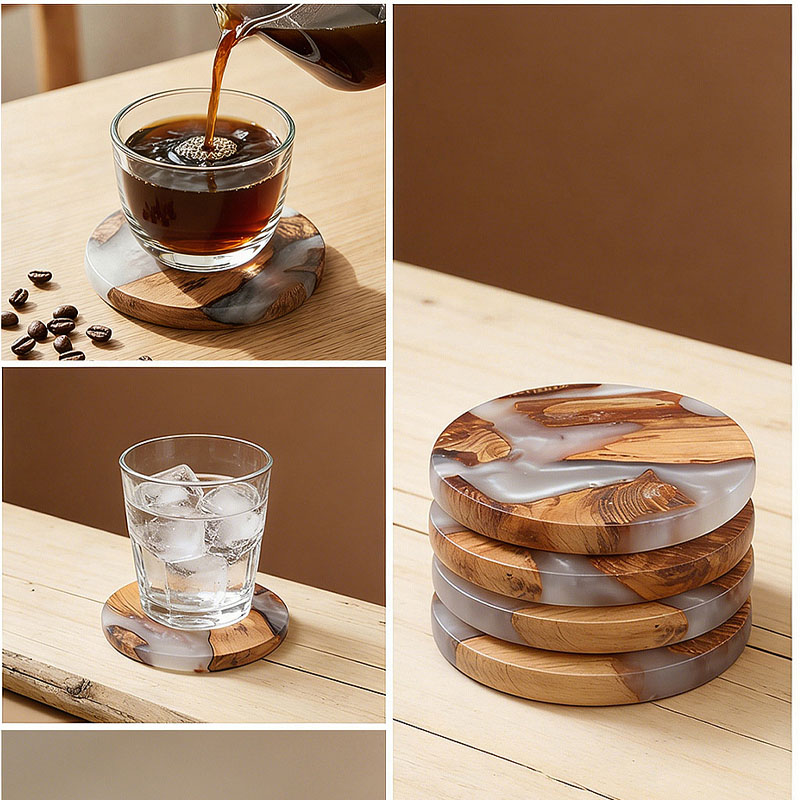 Juego de Posavasos, Posavasos  - Resin Artist reseña y precio