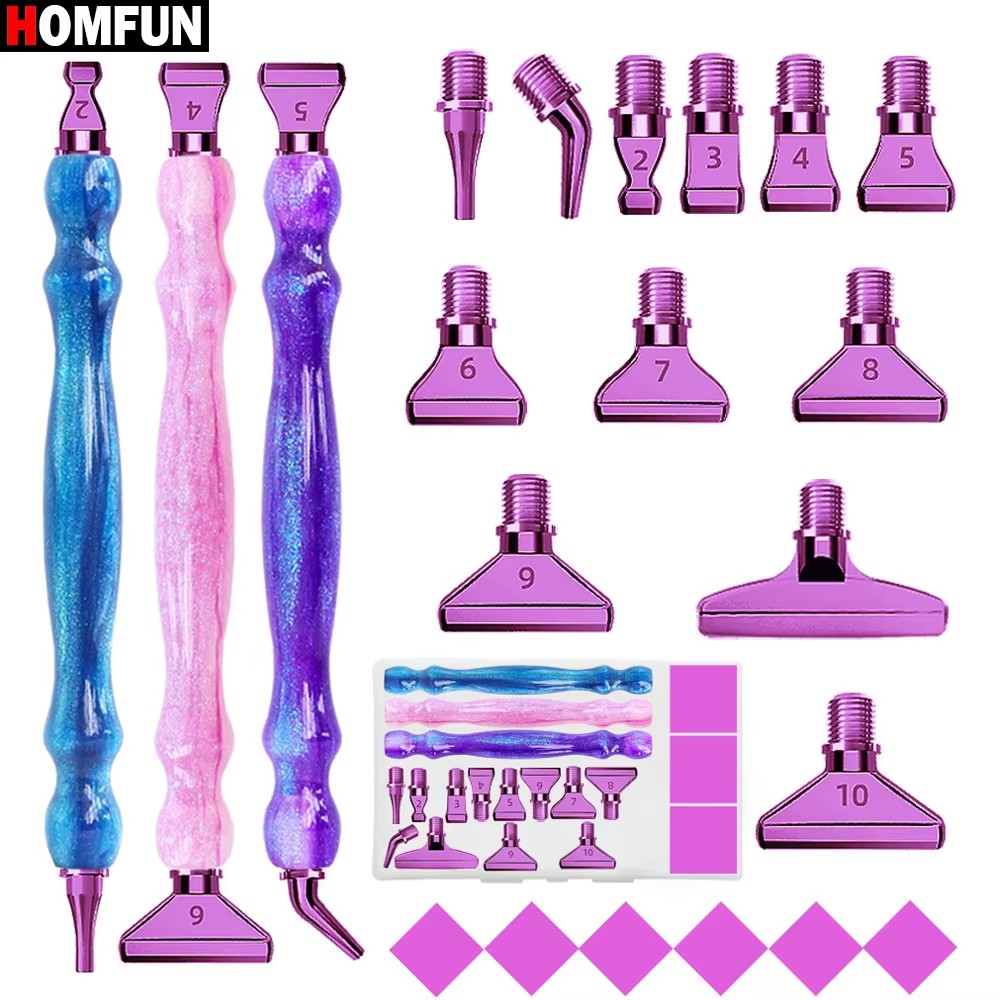 HOMFUN-Juego de bolígrafos par - Resin Art Purple reseña y precio