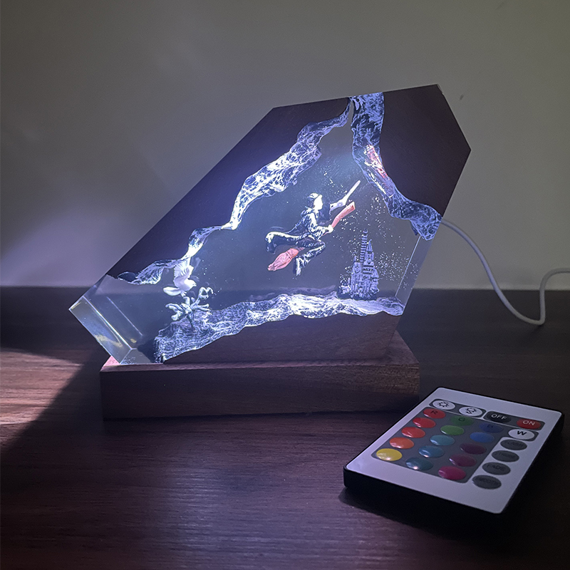 Lámpara de Resina Epoxi con Di - Resin Artist reseña y precio