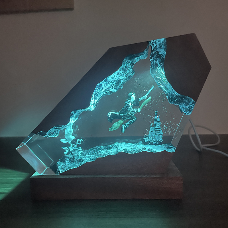Lámpara de Resina Epoxi con Di - Resin Artist reseña y precio