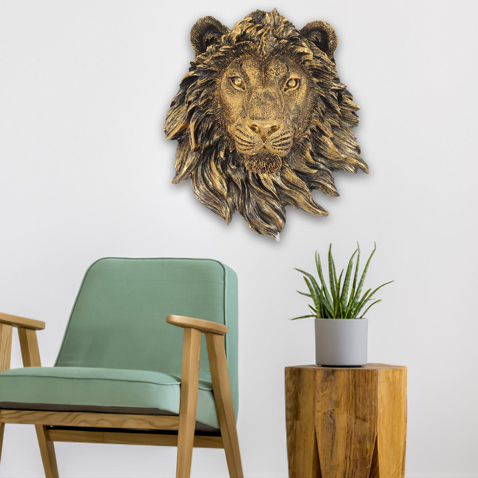 Decoración de Pared de León de - Resin Art Sculptures reseña y precio