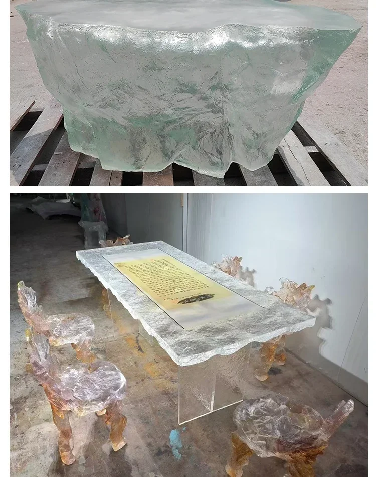 Mesa de Centro de Resina de Al - Resin Art Coffee Table reseña y precio