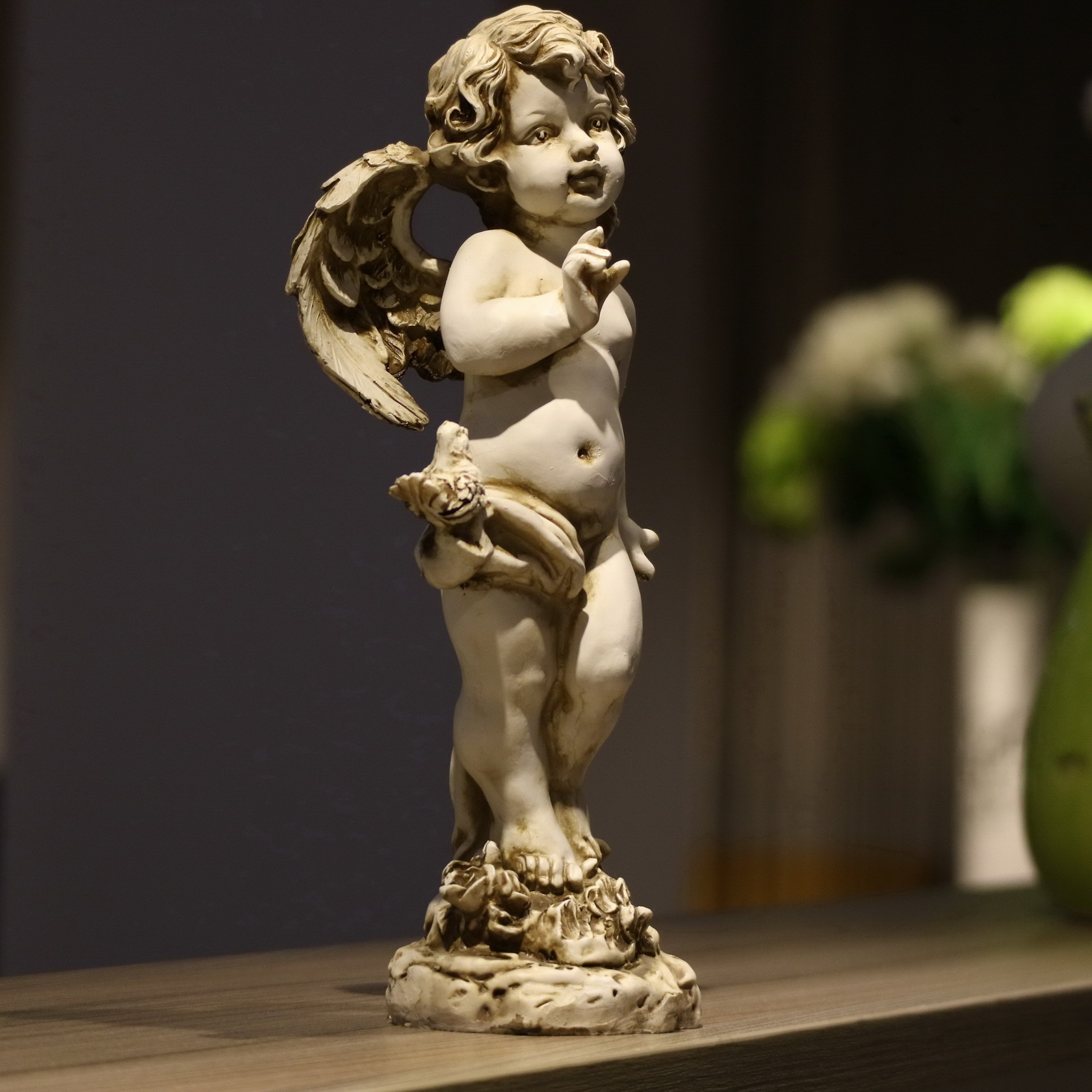 Figura de Ángel de Resina Retr - Resin Art Wedding Gift reseña y precio