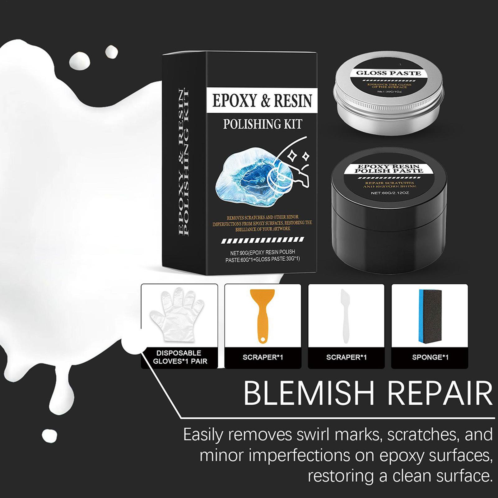 Kit de Pulido de Resina Epoxi  - Resin Art Kit reseña y precio
