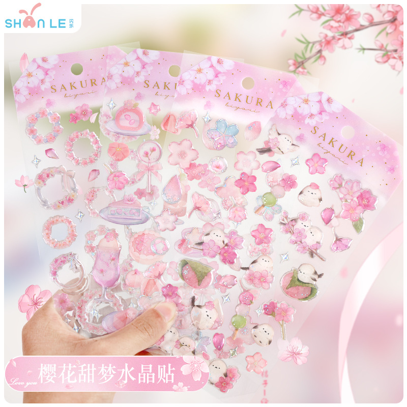 Pegatinas 3D de cristal Sakura - Resin Art Supplies reseña y precio