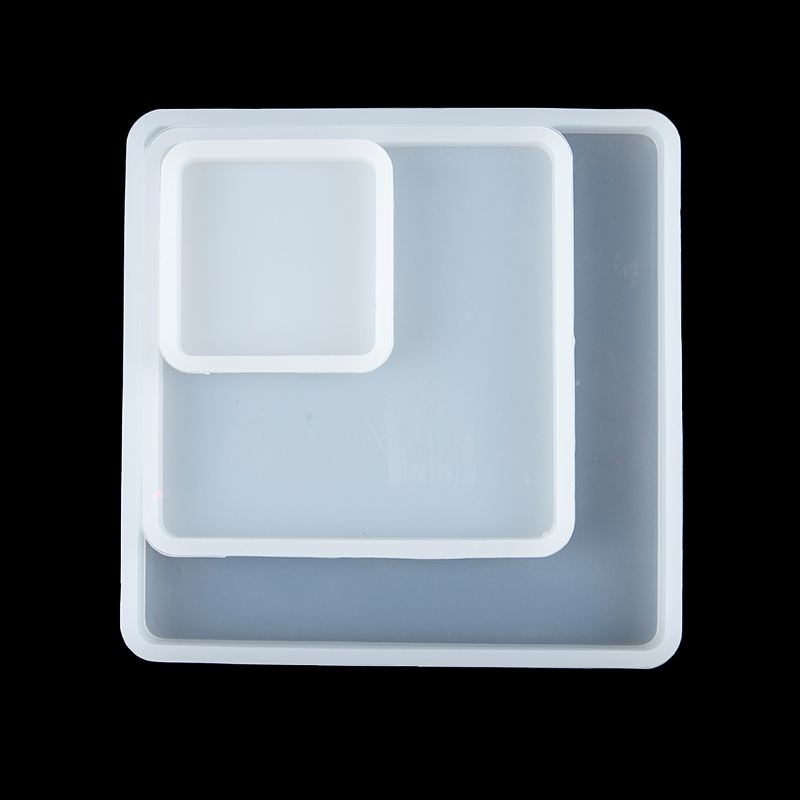 Moldes cuadrados de silicona p - Coaster Mold Square reseña y precio