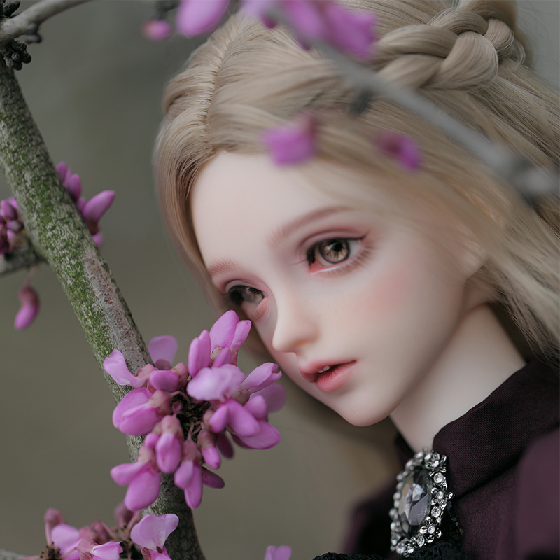 Muñeca reina BJD 1/3, hermosa  - Resin Art Purple reseña y precio