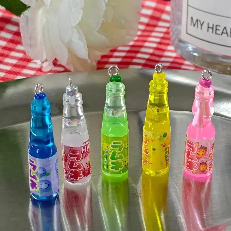 10 Piezas de Dijes de Resina c - Resin Art Bottle reseña y precio