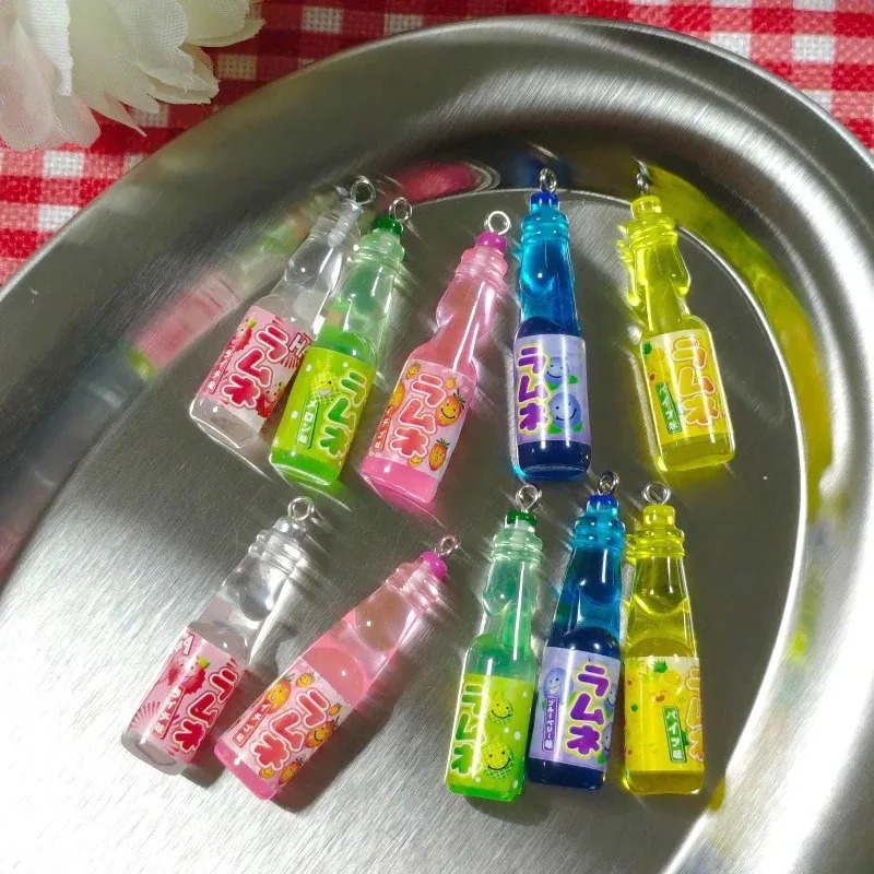 10 Piezas de Dijes de Resina c - Resin Art Bottle reseña y precio