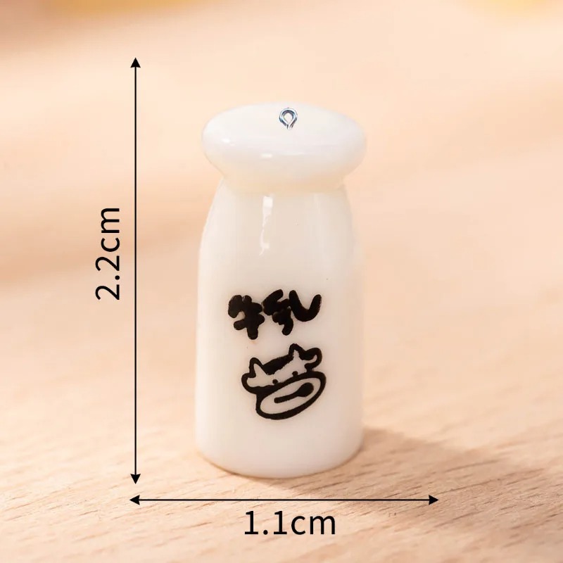 10 Uds. Mini colgantes de resi - Resin Art Bottle reseña y precio