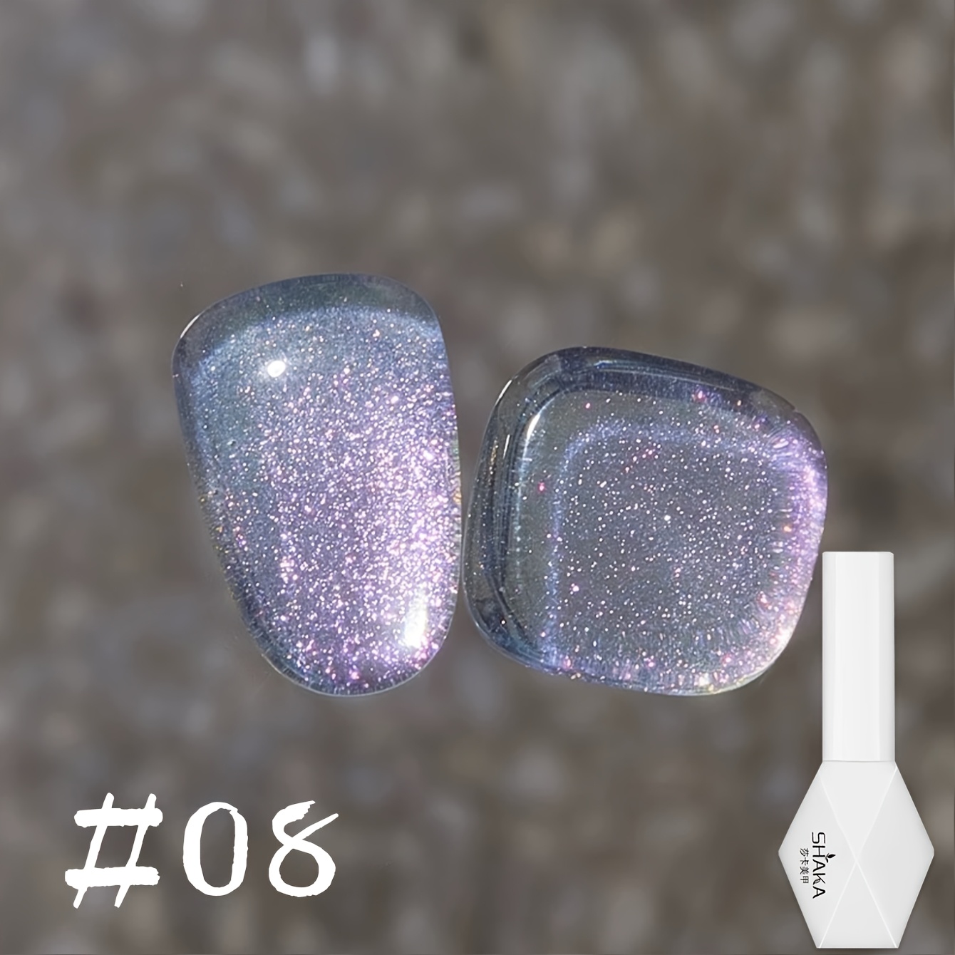 1 unidad de esmalte de uñas en - Resin Art Purple reseña y precio
