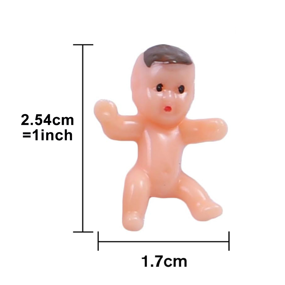 30/60/100 Uds Mini bebés de pl - Resin Art Bottle reseña y precio