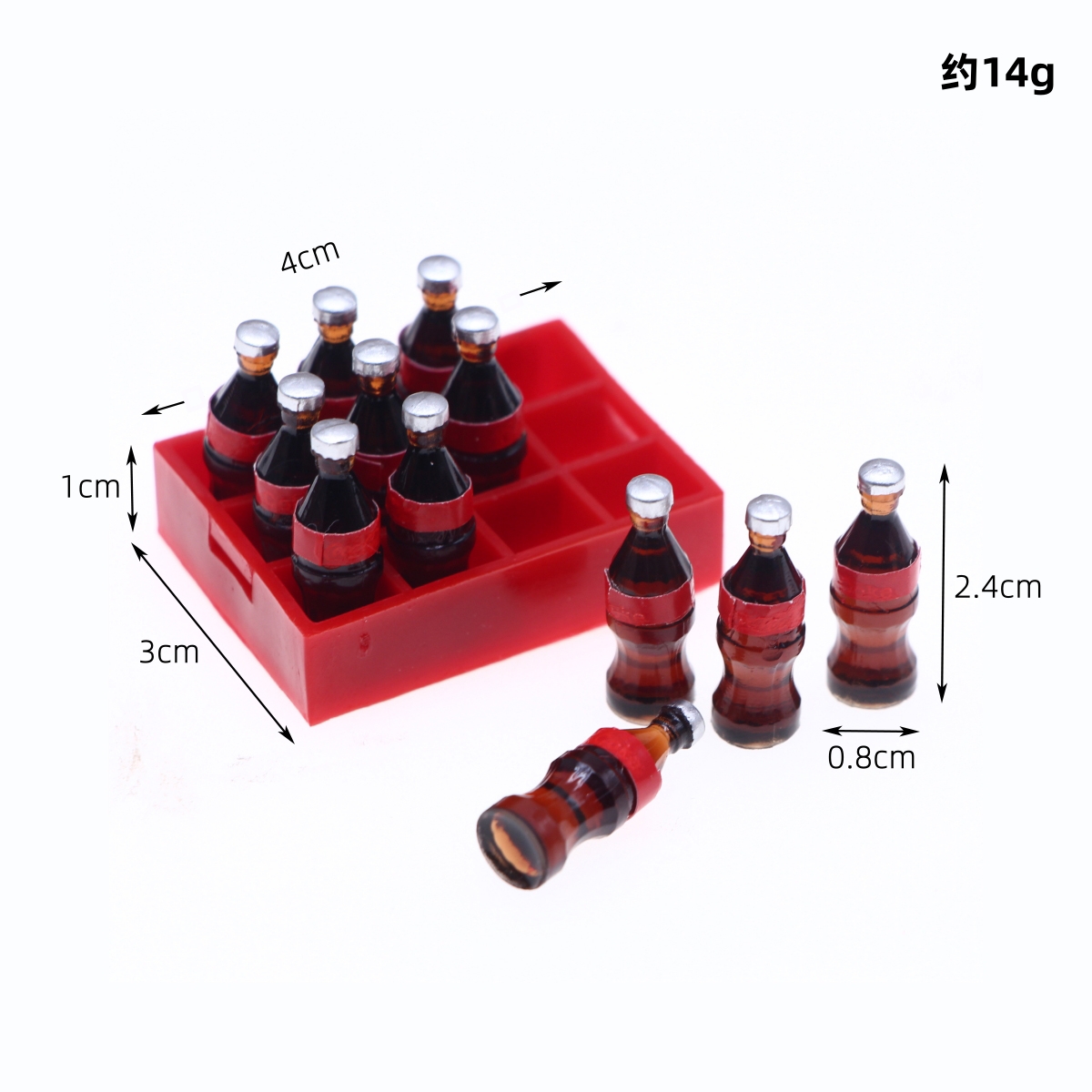 13 unids/set casa de muñecas e - Resin Art Bottle reseña y precio