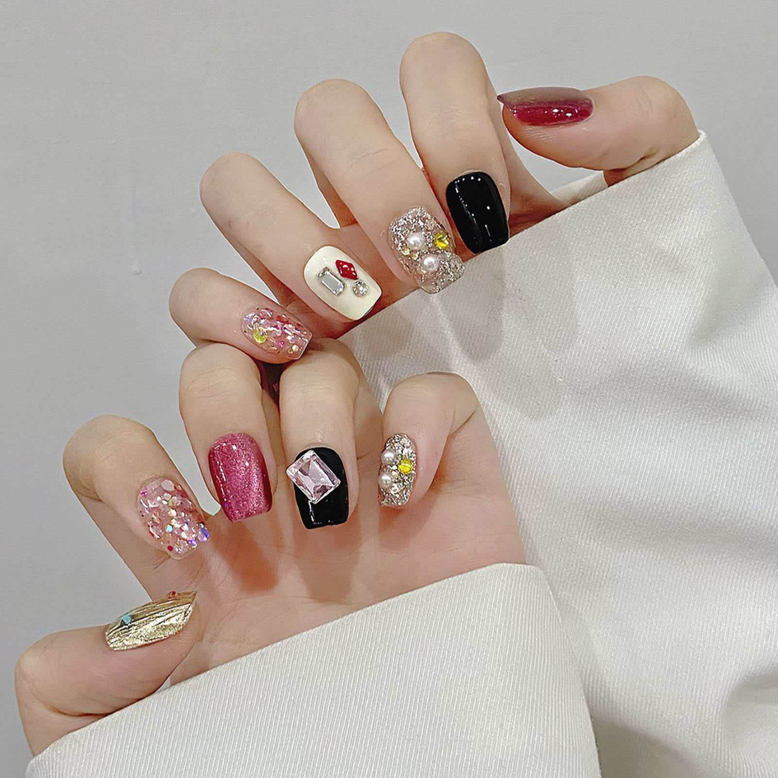 Uñas postizas hechas a mano, U - Resin Art Materials reseña y precio