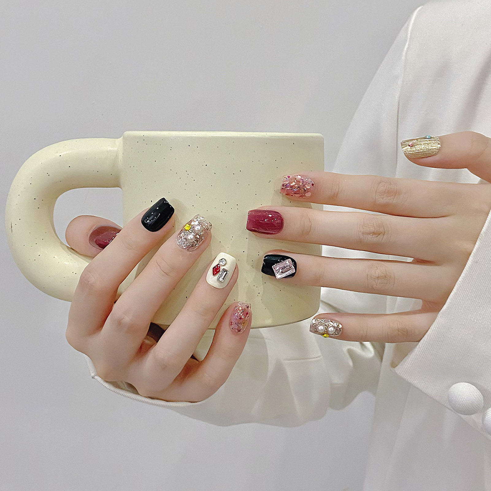 Uñas postizas hechas a mano, U - Resin Art Materials reseña y precio