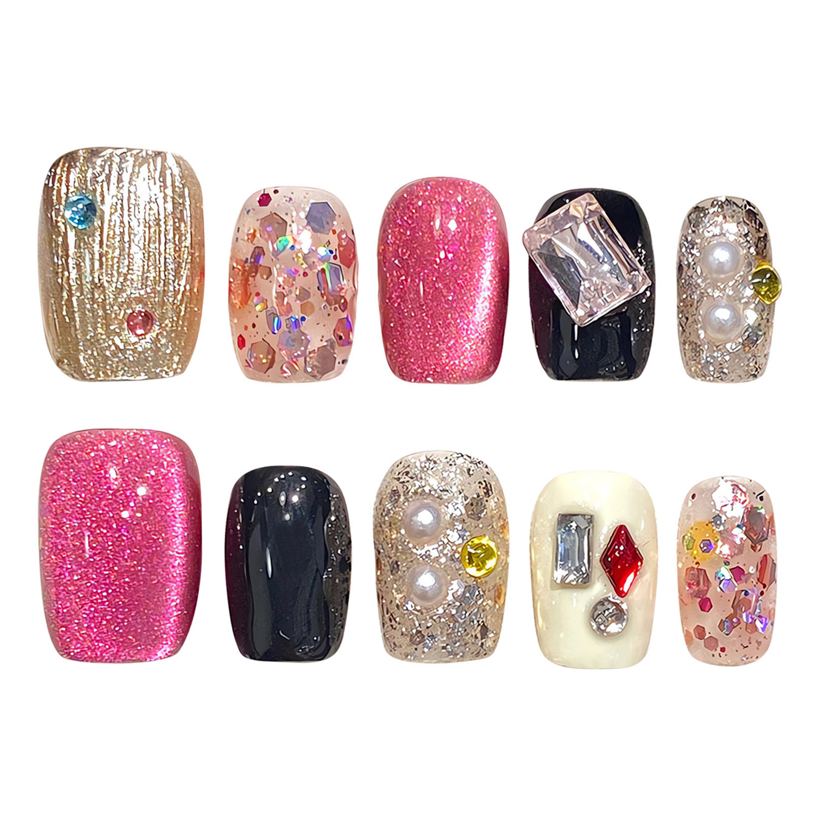 Uñas postizas hechas a mano, U - Resin Art Materials reseña y precio