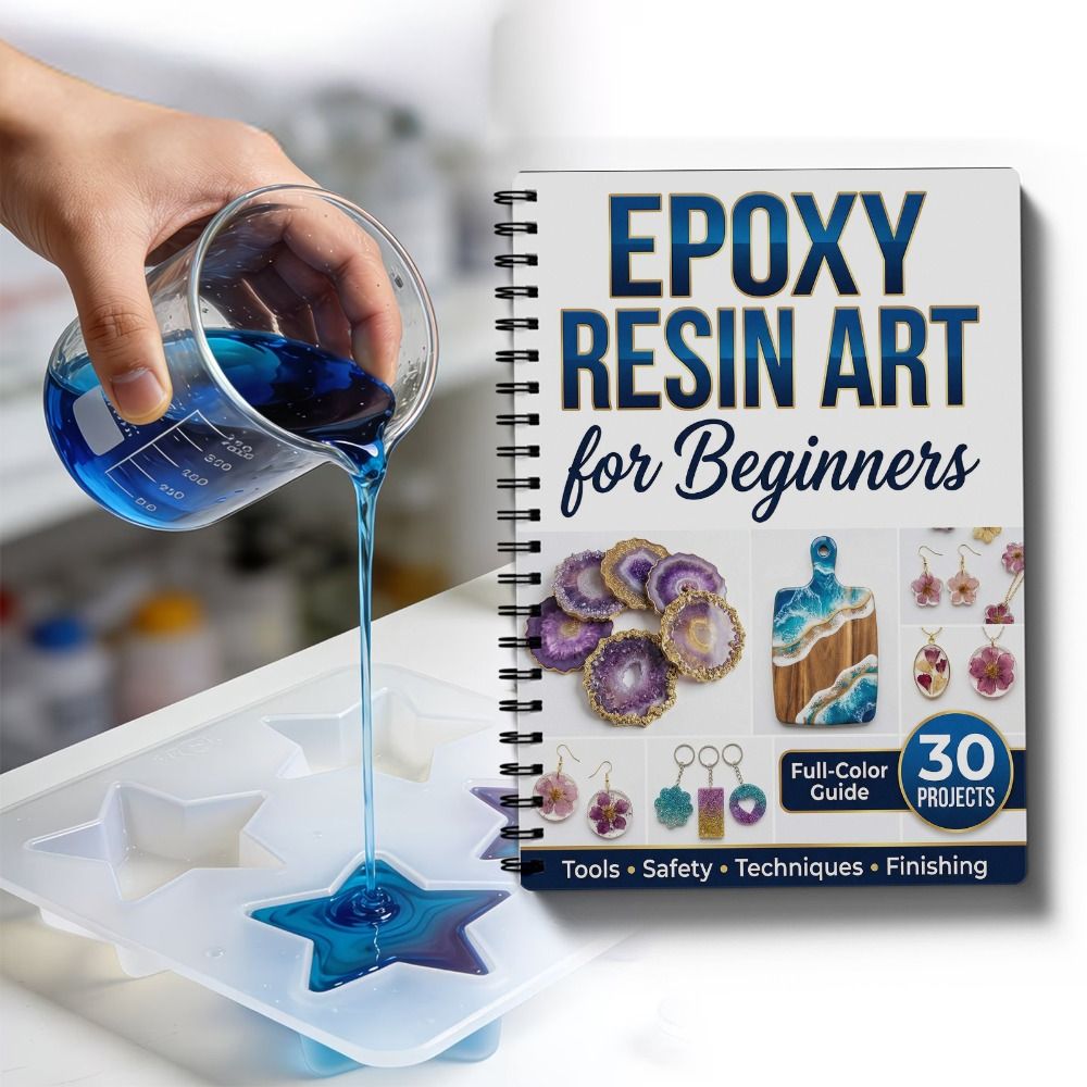 Manual de Arte con Resina Epox - Resin Art Guide Free reseña y precio